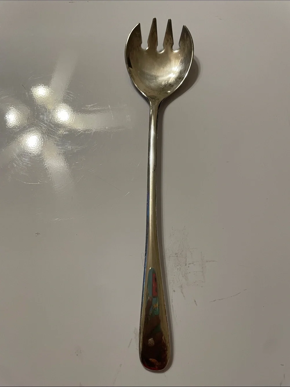 Vintage Italian Serving Salad Fork
